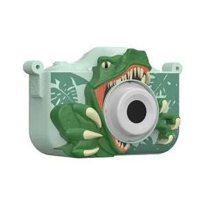 Kids Shark Camera Toys Children Christmas Birthday Gifts HD Digital Video Camera 3 Puzzle Games with 32GB SD Card for Toddler