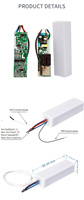 YET846WFR Télécommande universelle 433Mhz pour porte de garage Rohs Wifi Récepteur pour moteur tubulaire Rideau