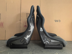 Siège de style OEM, alternative au siège <span class=keywords><strong>Recaro</strong></span>, siège Pepita en Kevlar carbone pour Nissan Skyline GT-<span class=keywords><strong>R</strong></span> (R32/R33/R34), 350Z/370Z - Product Image 4