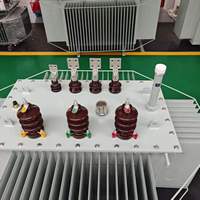 Transformateur immergé dans l'huile triphasé CE S13 MV/HV, fabricant de transformateurs 63kVA 200kVA 1250kVA à bobinage en couches pour machines-outils/machines à souder