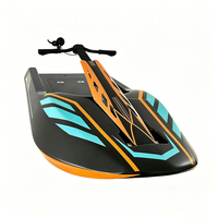 Planche de surf électrique hydrofoil E-foil en fibre de carbone, nouveau design 2026, puissance 8000W, vitesse 45KM/H, pour sports nautiques d'été