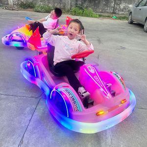 Nuevo Kart Luminoso con Control Remoto para Niños, Coche de Choque a Batería Operado con Monedas, Coche para Niños y Adultos para Parque de Atracciones - Product Image 5