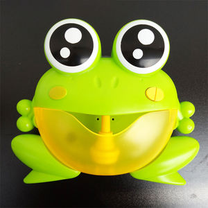 Machine à bulles <span class=keywords><strong>grenouille</strong></span>, jouet de <span class=keywords><strong>bain</strong></span> en plastique étanche, automatique avec musique pour tout-petits et bébés, Été 2026 - Product Image 1