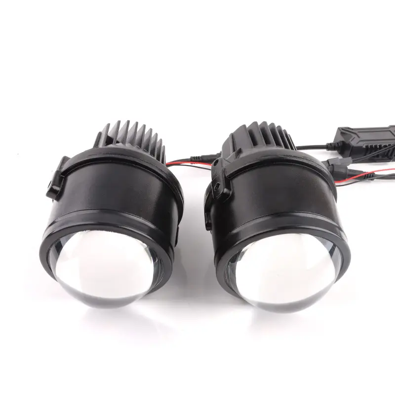 Ống kính máy chiếu LED 54W ống kính máy chiếu LED siêu sáng 3.0 inch ống kính máy chiếu sương mù cho xe hơi