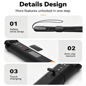 Poignée flottante étanche avec télécommande pour <span class=keywords><strong>GoPro</strong></span> Hero13-<span class=keywords><strong>8</strong></span>, support de caméra d'action pour plongée sous-marine et snorkeling - Product Image 3