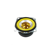 Cône coloré carré de 52mm pour haut-parleur Bluetooth pour PC et radio 45mm grand aimant 4 Ω 5W gamme complète avec puissance nominale de 3W pour