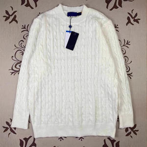 <span class=keywords><strong>Maglione</strong></span> a Collo Alto Intrecciato di Design per Uomo e Donna, Logo Ricamato per <span class=keywords><strong>Polo</strong></span>, Traspirante per l'Inverno - Product Image 3