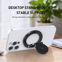 Support de bureau ultra-fin à double face, réglable en hauteur, anti-corrosion, avec anneau magnétique flexible, conçu avec précision