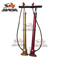 SNOR prix bon marché pompe fonctionnelle à usage domestique pompe de gonflage de pneu de vélo manuelle pour vélo moto