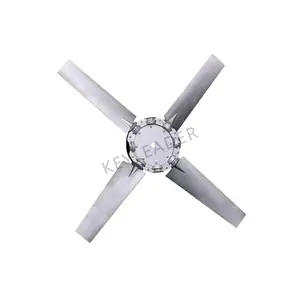 4 leaves aluminum fan blades axial blade impeller for air boat