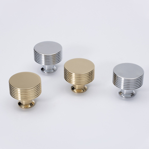 Rắn Brass ngăn kéo kéo knobs xử lý phong cách mới tùy chỉnh kết thúc có sẵn Chrome vàng cho tủ bếp dressers khách sạn ngoài trời - Product Image 4