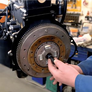 Kit d'outils d'alignement d'<span class=keywords><strong>embrayage</strong></span> <span class=keywords><strong>universel</strong></span> pour roulement de pilote de voiture 17 pièces en plastique et acier - Product Image 6