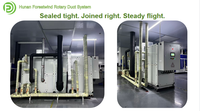 Déshumidificateur d'air ambiant industriel de type vertical/horizontal, nouvelle unité rotative pour la fabrication de batteries lithium-ion