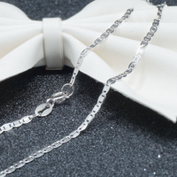 Nouvelle Chaîne en Argent Sterling 925 Tendance, Collier Chaîne Arc Wave Marina, Bijoux de Mode