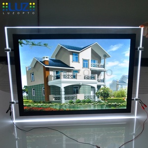 Letrero Luminoso LED A3 Colgante <span class=keywords><strong>para</strong></span> Ventana, Caja <span class=keywords><strong>de</strong></span> <span class=keywords><strong>Luz</strong></span> LED <span class=keywords><strong>para</strong></span> Publicidad Inmobiliaria - Product Image 2