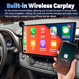 Autoradio 2 Din Android Carplay pour Toyota RAV4 RAV 4 2013 2017 Stéréo multimédia Autoradio GPS Navigation Écran HD 13 pouces 4G - Product Image 2