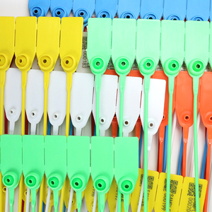 Sk4005p bảo mật cao dùng một lần tự khóa kéo khóa chặt bao bì nhựa con dấu tùy chỉnh Con dấu nhựa - Product Image 6