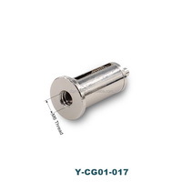Pince de serrage réglable en nickel OEM personnalisée pour câble d'avion, accessoires de suspension pour câbles métalliques dans la catégorie des kits de suspension de câbles