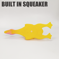 Direct usine, vente en gros de jouets à mâcher pour chien en forme de canard rôti mignon, jouet qui couine, canard rôti amusant, jouet qui couine interactif pour soulager l'ennui