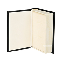 Boîte en forme de livre personnalisée recyclable, boîte de rangement décorative de luxe faite à la main, emballage cadeau