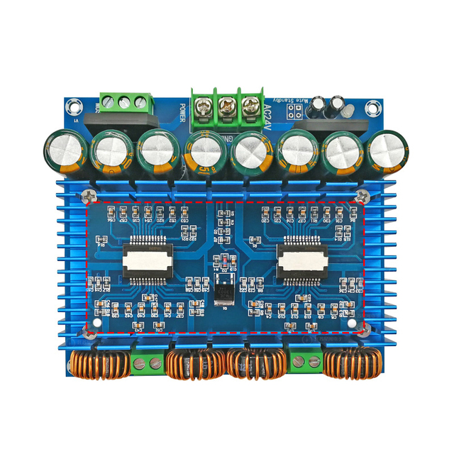 TDA8954 TH 420W+420W Power Digital Audio Amplifier Board Stereo Amplificador Class D Dual Channel