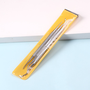 TSZS haute qualité 3 pièces/ensemble en acier inoxydable ongle incarné outil de soin de manucure professionnel Kit de Correction d'orteil à Double extrémité - Product Image 4