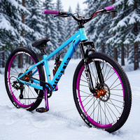 Vélo de montagne Dirt Jump de 26 pouces, cadre en carbone haute résistance, fourche à suspension avant, frein à disque, vélo tout-terrain