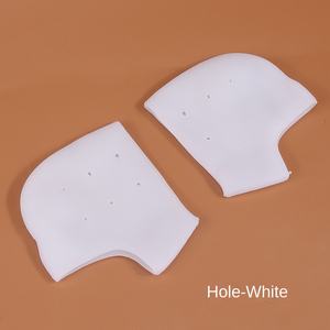 Couvre-talon en <span class=keywords><strong>silicone</strong></span> Chaussettes anti-fissures pour hommes et femmes Hydratant Anti-abrasion Foot Pa - Product Image 6