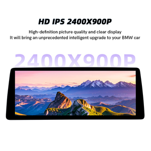 Schermo Touch da 12,3 Pollici con Sistema Linux, Carplay Wireless e Android Auto per <span class=keywords><strong>BMW</strong></span> X3 <span class=keywords><strong>F25</strong></span> X4 F26 X5 E70 X6 E71 - Product Image 5