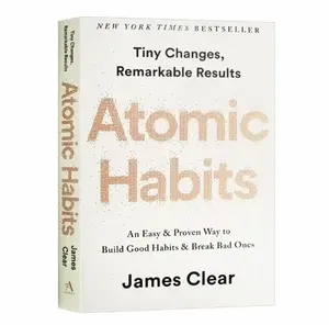 Kebiasaan atom oleh James Clear buku-buku peningkatan