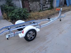HOIRO Tek Dingilli Alüminyum Poli Platformlu Jet Ski Römorku 12 inç Uzunluk 4.05M 500kg Kapasite VIN DOT CE - Product Image 4