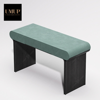 Table de toilette moderne de luxe en bois massif avec miroir intégré pour chambre et appartement