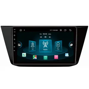 New Android GPS Navigation Đài Phát Thanh Xe Đa Phương Tiện Cho Volkswagen Tiguan 2017 Với Màn Hình Cảm Ứng Media Headunit Player