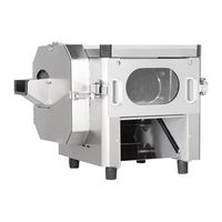 Trancheuse à viande électrique compacte 0,9 kW, double lame, en acier inoxydable, pour comptoir, capacité 160 kg/h, OEM ODM pour la restauration