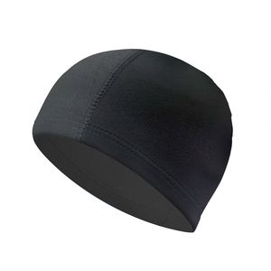 Vente en gros de bonnets de bain unisexes en polyester, unis et à motifs, pour adultes, non compressifs et respirants. - Product Image 3