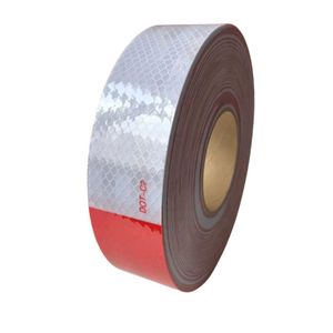 เทปเตือนสีสันสดใสแบบกาวกันน้ำด้านเดียวสะท้อนแสงสูง - Product Image 1
