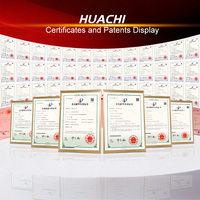 Agrafeuse en plastique standard HUACHI modèle 372 avec agrafes de tailles 24/6 et 26/6, capacité de 24/6-80 agrafes