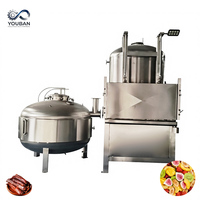 YouBan Automatische Vacuümfriteuse 304 RVS Lage Temperatuur Fruit- en Groentechips Okra Banaan Knapperige Snacks Machine