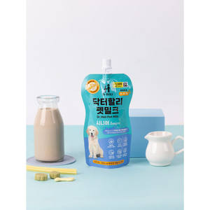 Doctor Hallipette <b>Milk</b> Sr. 200 ml Pet Health Care Supplement for <b>Cats</b> and Dogs - Product Image 1