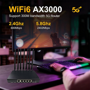 Router Inalámbrico <span class=keywords><strong>5G</strong></span> X75 X62 con Ranuras para Tarjeta SIM, 7 Antenas, AX3000 WiFi6, Openwrt, <span class=keywords><strong>5G</strong></span> NR Mesh - Product Image 3