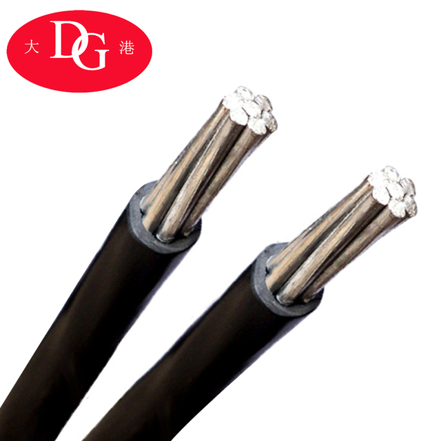 2x35mm2 Aluminum Conductor Abc Aerial Bundle Cable Xlpe Coated Power Cable Price