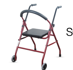 Precio <span class=keywords><strong>de</strong></span> fábrica para <span class=keywords><strong>la</strong></span> gente <span class=keywords><strong>vieja</strong></span> rollator con asiento 4 ruedas walker - Product Image 4