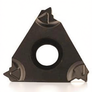 Plaquette de filetage de type E isométrique à profil complet, rectifiée avec précision, avec brise-brisures fritté - Product Image 1