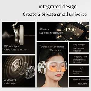 SIAASOO E2 Music Master Leere Kabine Büro-Schlafraum Entspannung Geräuschreduzierung Massagegerät Kopfhörer - Product Image 2