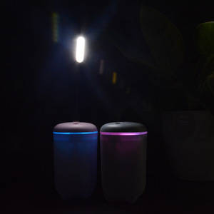 Honetian Desktop Humidifier 300Ml Usb Powered With Night <b>Light</b> For Bedroom - Product Image 2