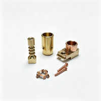 Composants en laiton usinés CNC de précision OEM ODM, inserts filetés, raccords de quincaillerie personnalisés