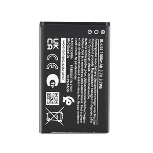 Batterie de remplacement de qualité supérieure 1000 mAh BL-L5J pour Nokia 1050 (modèle 2023) – Conforme CE RoHS – Vente en gros - Product Image 3