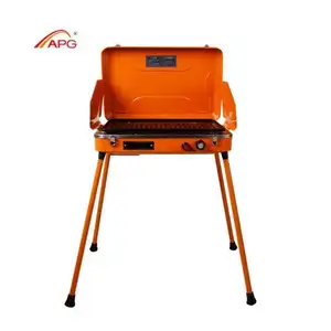 ultralight outdoor foldable portable mini travel camping stainless gas flat top grill bbq rack