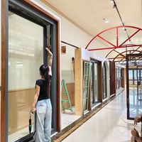 Soportes Robustos de Aluminio para Ventanas Corredizas Laterales, con Dimensiones Personalizadas para Adaptarse a Diferentes Requisitos de Diseño Arquitectónico