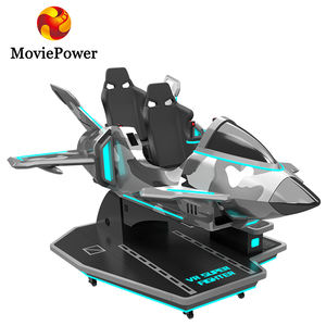 Simulateur de vol VR 9D 2 joueurs Machine de conduite Simulateur de réalité virtuelle Jeu d'arcade VR Simulateur de vol pour système PC - Product Image 3